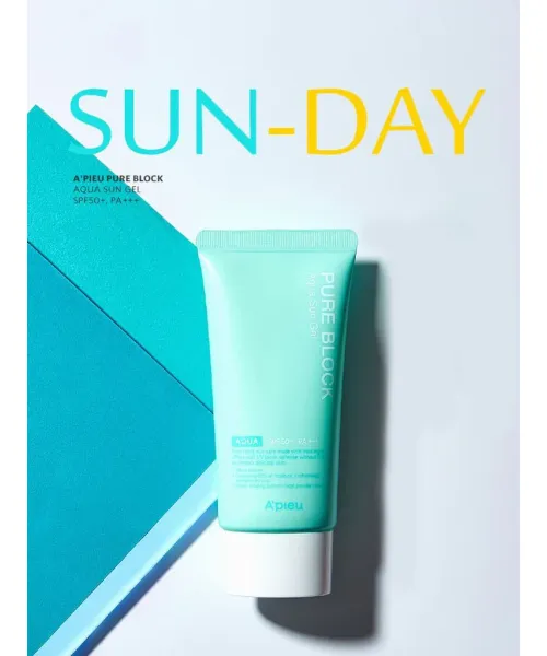 Apieu: Pure Block Aqua Sun Gel SPF50+ & Pa+++ - 50ml