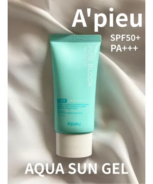 Apieu: Pure Block Aqua Sun Gel SPF50+ & Pa+++ - 50ml