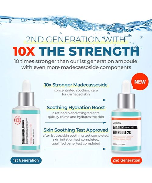 Apieu: Madecassoside Ampoule 2X - 30ml