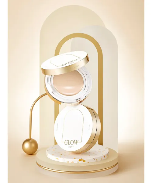 Missha: Glow Cushion Light No.21N Vanilla SPF37 PA+++ - 13gm