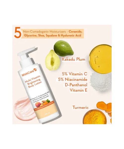 WishCare: Multi-Vitamin Brightening Body Lotion - 200ml