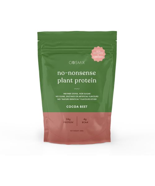 COSMIX: No-nonsense Plant Protein ( Cocoa Beet ) - 500 gm