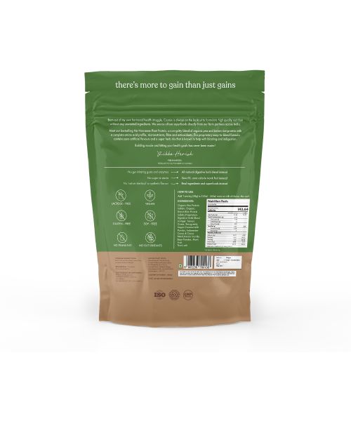 COSMIX: No-nonsense Plant Protein ( Real Indonesian Cacao ) - 500 gm