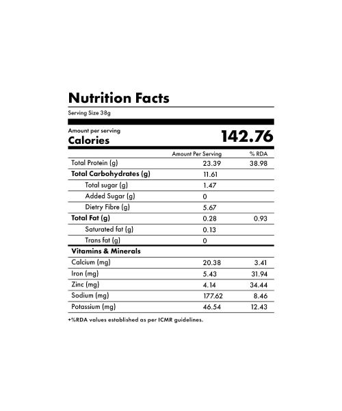 COSMIX: No-nonsense Plant Protein ( Real Kerala Vanilla Bean ) - 500 gm