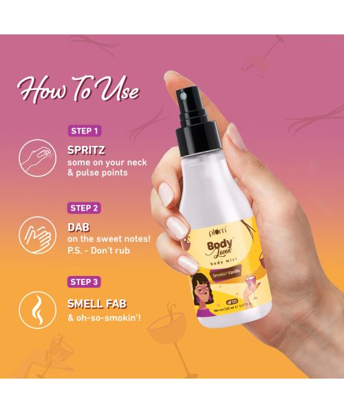 Plum: BodyLovin Smokin Vanilla Body Mist - 150ml