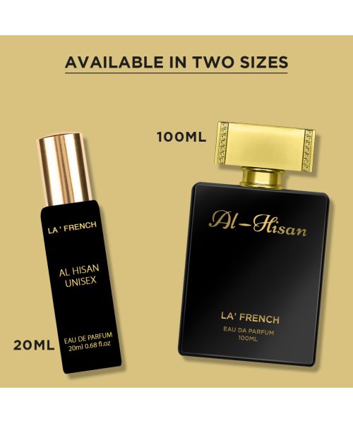 La' French: Luxury oudh Perfume Gift Set - Adventure Oud, Romance Oud, Al Hisan & Oud Woody for men & women - Pack of 4 - 20 ml Each