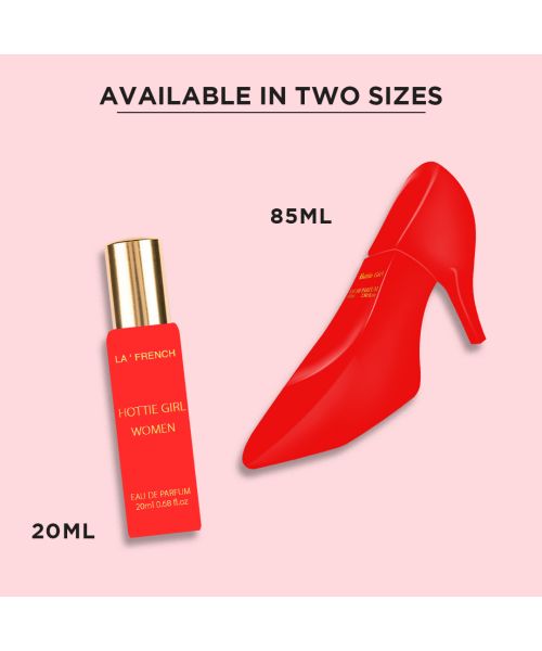 La' French: Organic Luxury Perfumes Gift Set - Hottie, Classy, Dream, Party Girl perfume for Women - Pack of 4 - 20ml Each