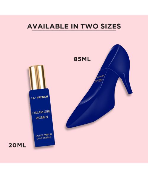 La' French: Organic Luxury Perfumes Gift Set - Hottie, Classy, Dream, Party Girl perfume for Women - Pack of 4 - 20ml Each
