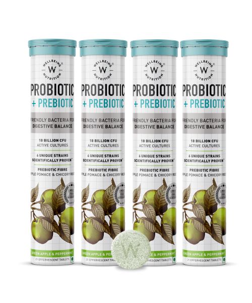 Wellbeing Nutrition: Daily Probiotic + Prebiotic - 84 Tabs