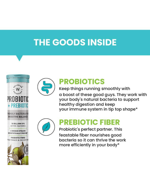 Wellbeing Nutrition: Daily Probiotic + Prebiotic - 84 Tabs