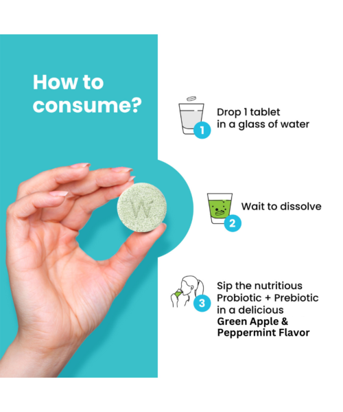 Wellbeing Nutrition: Daily Probiotic + Prebiotic - 126 Tabs