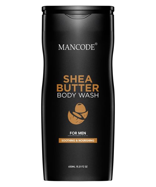 Mancode: Shea Butter Body Wash Shower Gel - 450ml