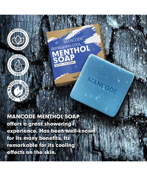 Mancode: Refreshing Cool Menthol Soap - 125gm
