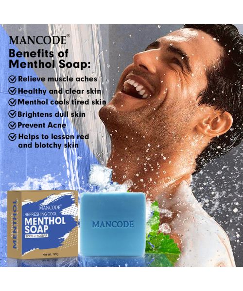 Mancode: Refreshing Cool Menthol Soap - 125gm