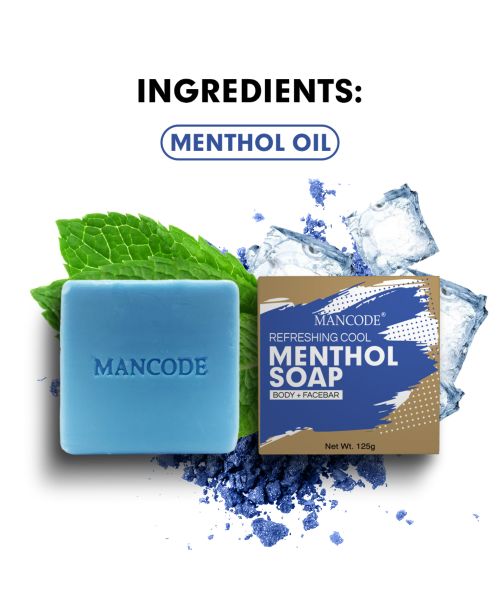 Mancode: Refreshing Cool Menthol Soap - 125gm
