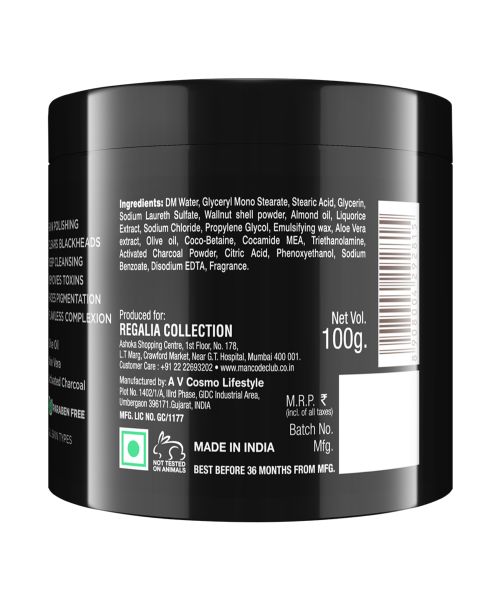 Mancode: Charcoal Scrub - 100gm