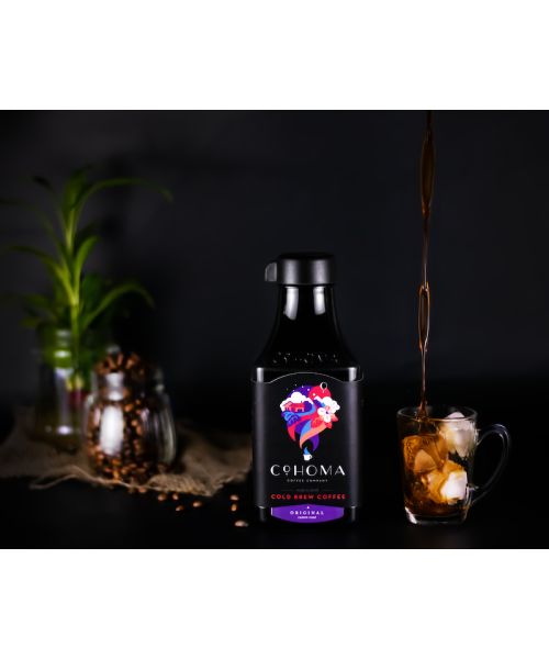 Cohoma Coffee: Original Custom Roast - Ready to Drink Cold Brew - 1050 ml