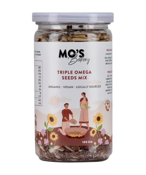 MOS Bakery: Triple Omega Seeds Mix - 100g