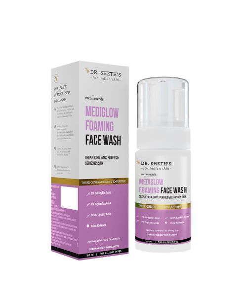 Dr. Sheth's: Mediglow Foaming Face Wash - 100ml