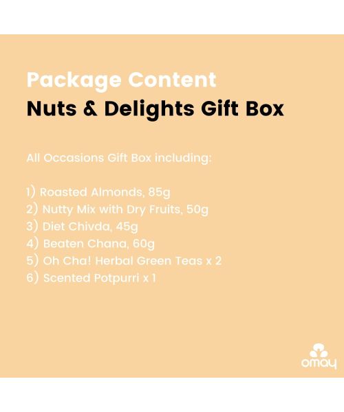 Omay Foods: Nuts & Delights Gift Box