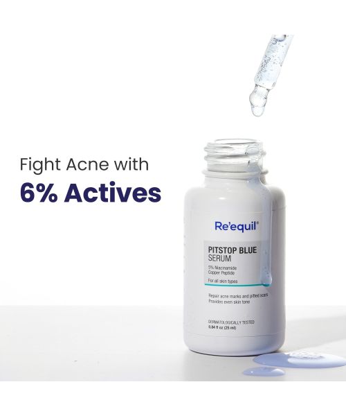 Reequil: Pitstop Blue Niacinamide Serum- 25ml