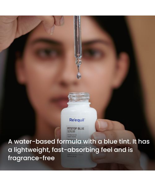 Reequil: Pitstop Blue Niacinamide Serum- 25ml