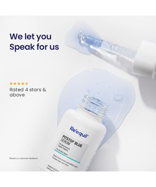 Reequil: Pitstop Blue Niacinamide Serum- 25ml