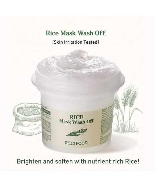 Skinfood: Rice Mask Wash Off - 120ml