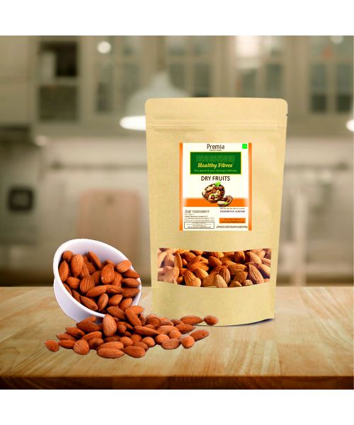 Healthy Fibres: Premium Almonds - 250gm