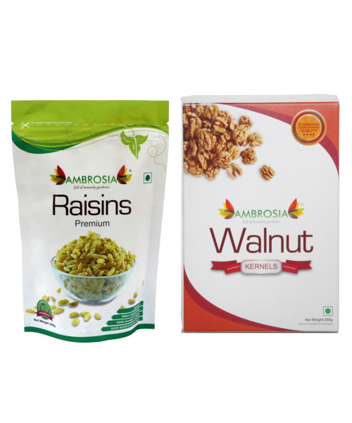 Ambrosia: Combo_WkStand250g_RaisinsPo_250g