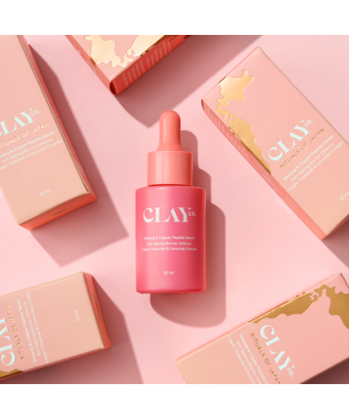 ClayCo.: Ginseng & Copper Peptide Power Serum - 30ml