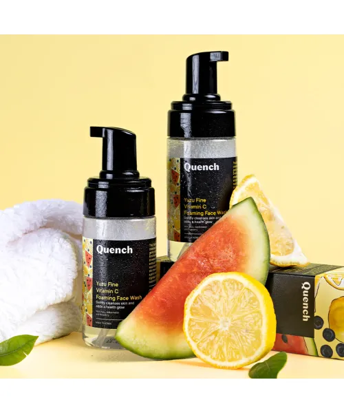 Quench Botanics: Yuzu Fine Vit C Foaming Face Wash - 100ml