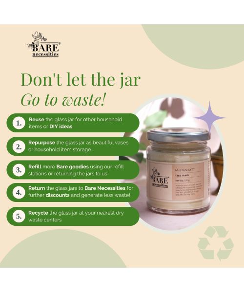 Bare Necessities: Multani Mitti Face Pack - 100gm