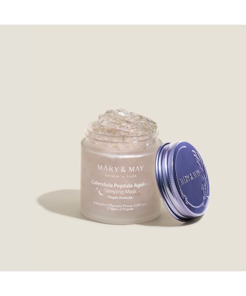 Mary&May: Calendula Peptide Ageless Sleeping Mask - 110gm