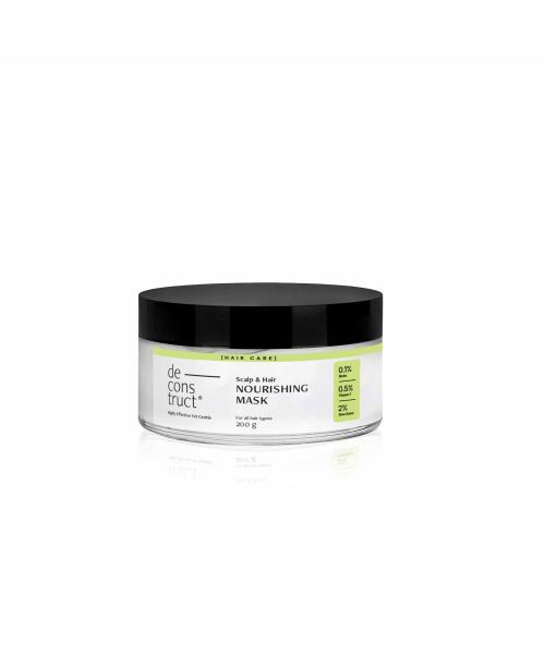 Deconstruct Skincare: Hair Nourishing Mask 0.1% Biotin + 0.5% Vitamin F + 2% Shea Butter - 200gm