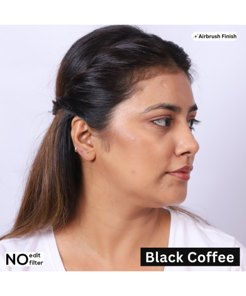 Wearified: Soft Focus Buildable Definition Airbrush Powder - Black Coffee