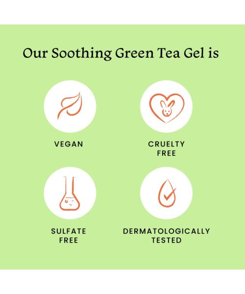 Foxtale: Soothing Green Tea Gel - 50gm
