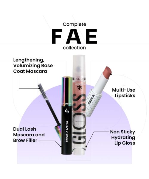 FAE Beauty: Brash Dual Mascara and Brow Gel - Jet Black - 10gm