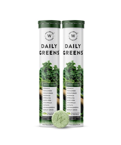 Wellbeing Nutrition: Daily Greens Organic Wholefood Multivitamin - 30 Tabs