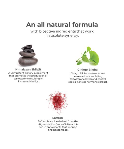 Wellbeing Nutrition: Melts Testo Power - 30 oral strips