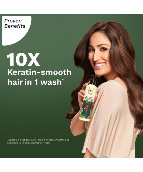 Pilgrim: Patua & Keratin Smoothening Shampoo - 200ml