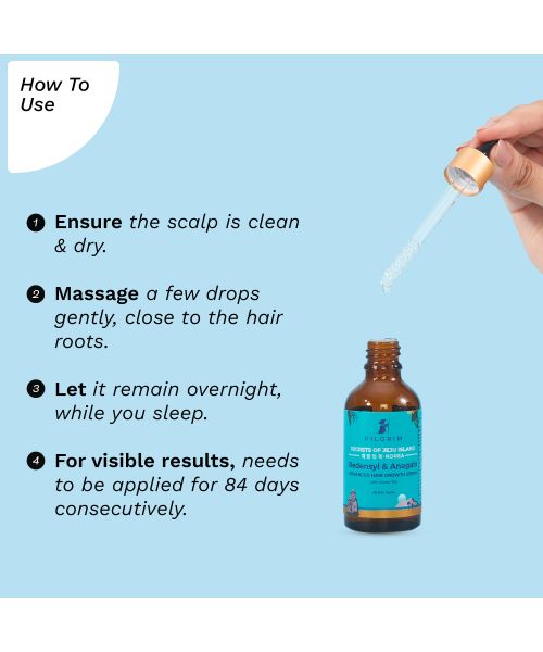 Pilgrim: Redensyl & Anagain Advanced Hair Growth Serum - 50ml