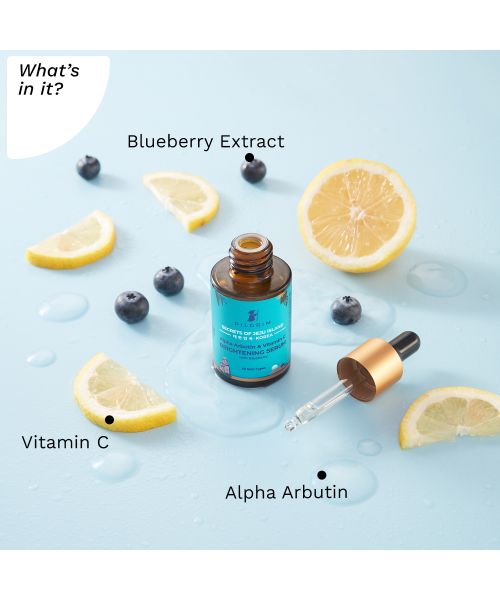 Pilgrim: Alpha Arbutin & Vitamin C Brightening Face Serum - 30ml