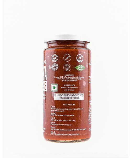 The Gourmet Jar: Arrabbiata Pasta Sauce - 390gm