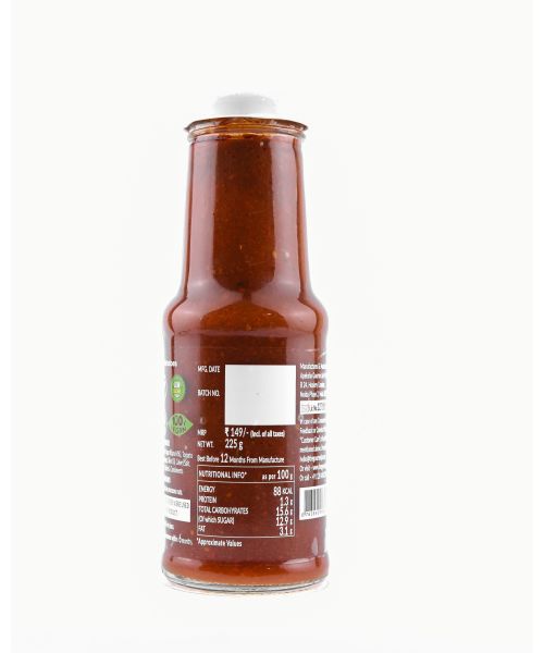 The Gourmet Jar: Ketchup Picante (with Kanthari Chilli) - 225gm