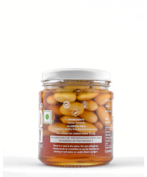 The Gourmet Jar: Almond Honey - 220gm