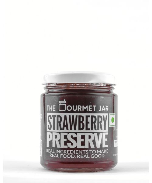 The Gourmet Jar: Strawberry Preserve - 230gm