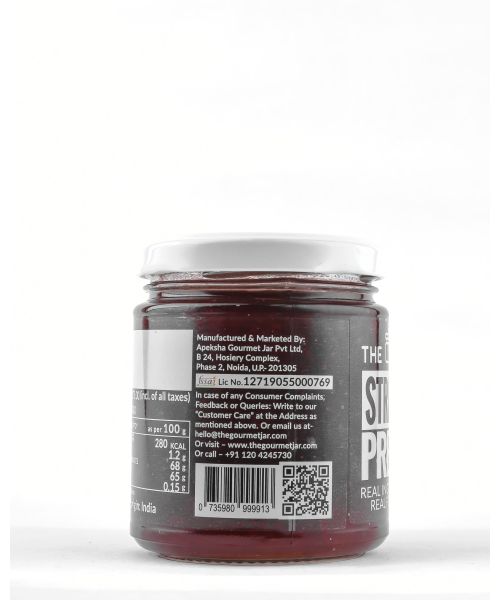 The Gourmet Jar: Strawberry Preserve - 230gm