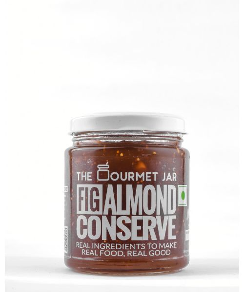 The Gourmet Jar: Fig Almond Conserve - 230gm