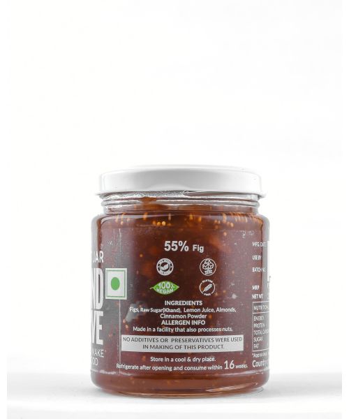 The Gourmet Jar: Fig Almond Conserve - 230gm